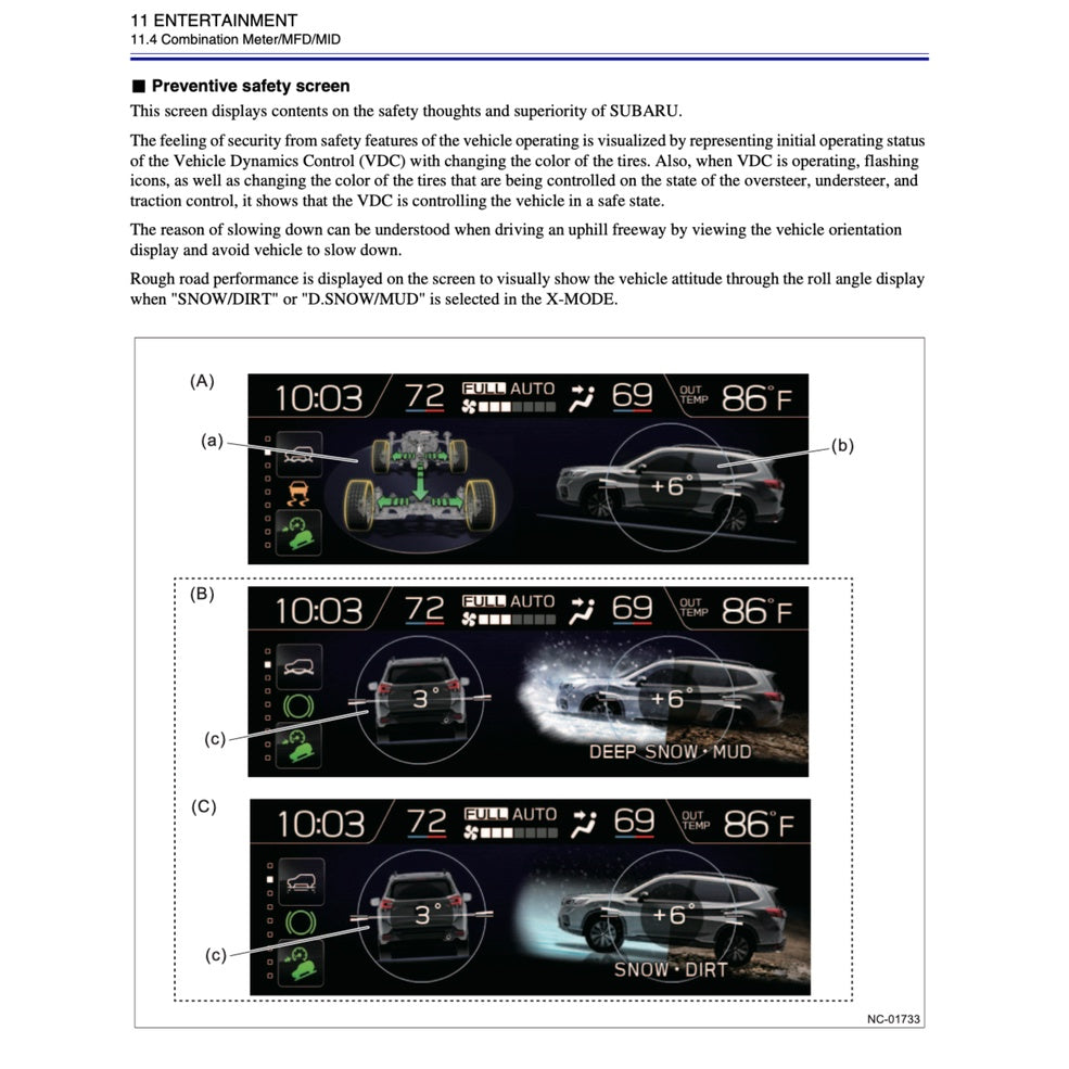SUBARU FORESTER SK (2019-2023) SERVICE WORKSHOP MANUAL - Image 9