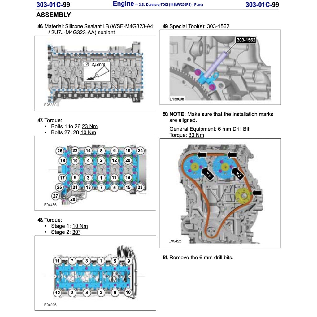 MAZDA BT50 BT-50 UP/UR (2011-2020) SERVICE WORKSHOP MANUAL - Image 8