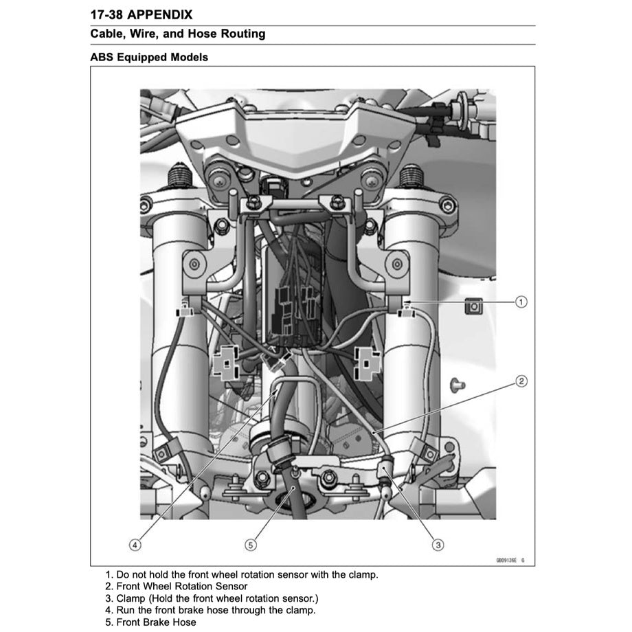 KAWASAKI Z800 (2012-2016) SERVICE WORKSHOP MANUAL + PARTS CATALOGUE + OWNER'S MANUAL - Image 9