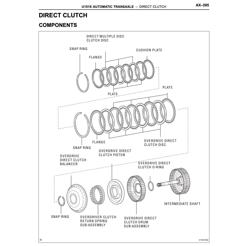 LEXUS RX330 XU30 (2004-2009) SERVICE WORKSHOP MANUAL - Image 8