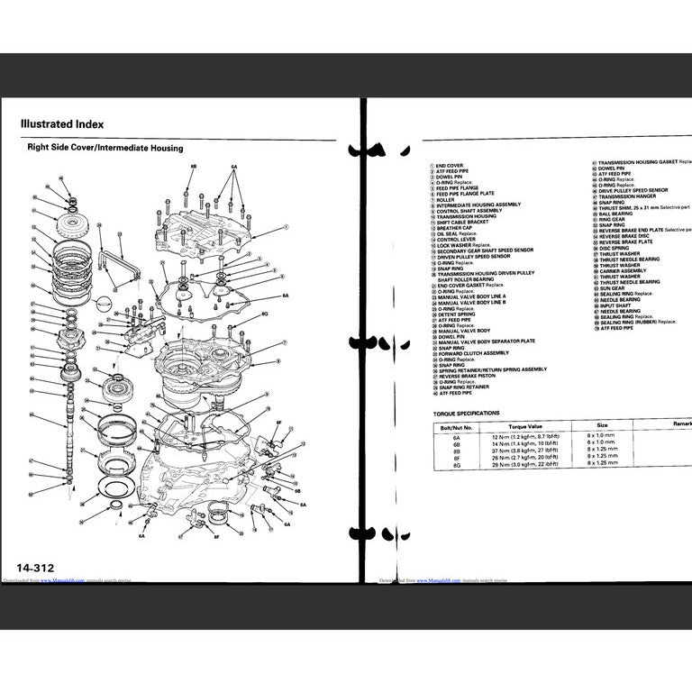 HONDA CIVIC 6 (1996-2000) SERVICE WORKSHOP MANUAL - Image 7