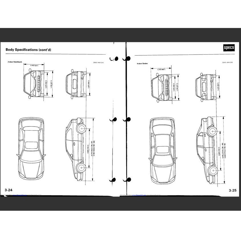 HONDA CIVIC 6 (1996-2000) SERVICE WORKSHOP MANUAL - Image 6