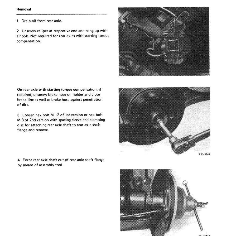 MERCEDES-BENZ W114 W115 (1968-1976) SERVICE WORKSHOP MANUAL LIBRARY - Image 8