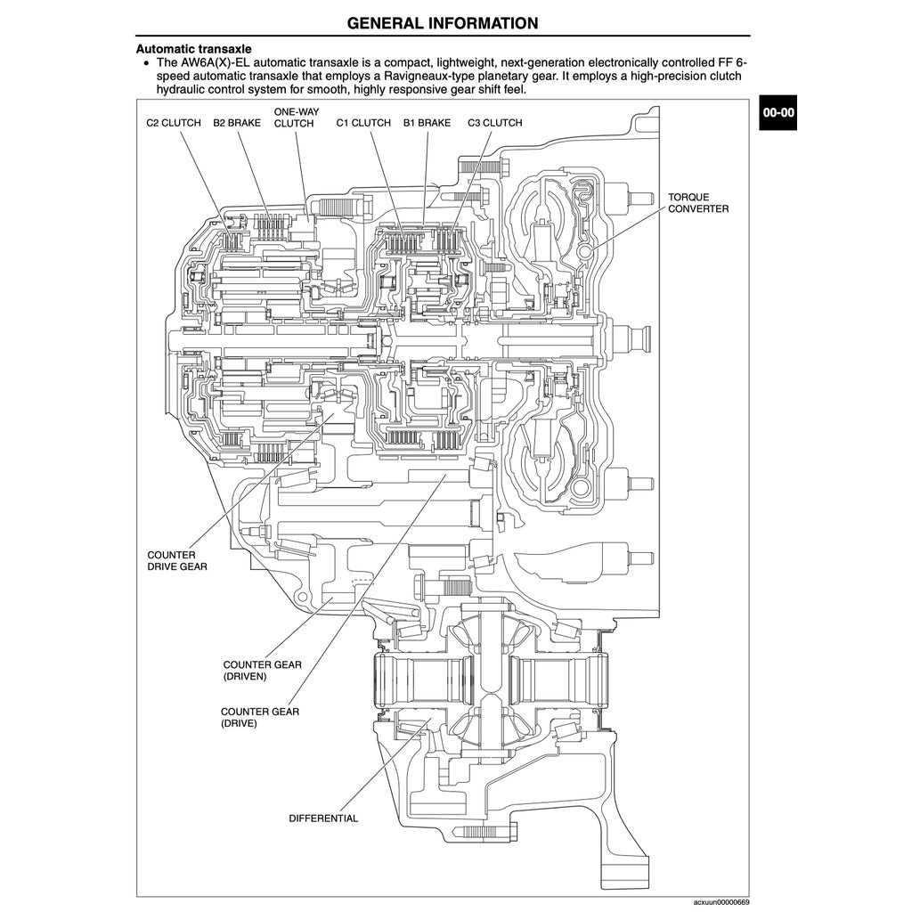 MAZDA CX-9 TB (2007-2015) SERVICE WORKSHOP MANUAL - Image 7