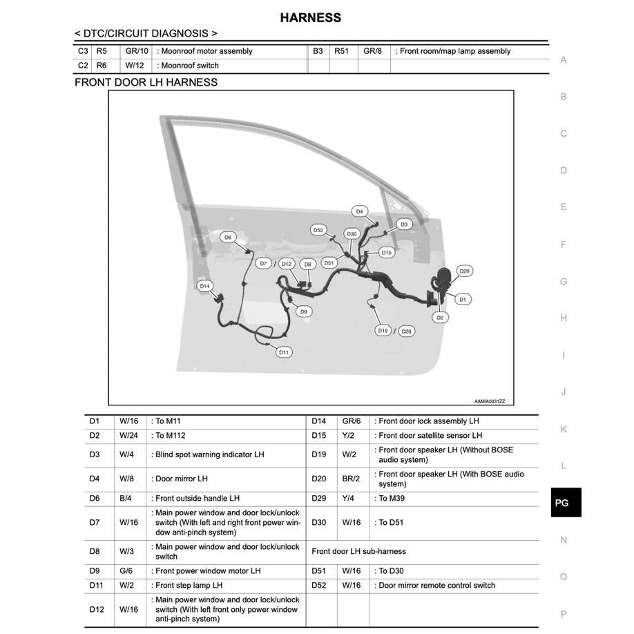 NISSAN TEANA/ ALTIMA L33 (2013-2018) SERVICE WORKSHOP MANUAL - Image 8