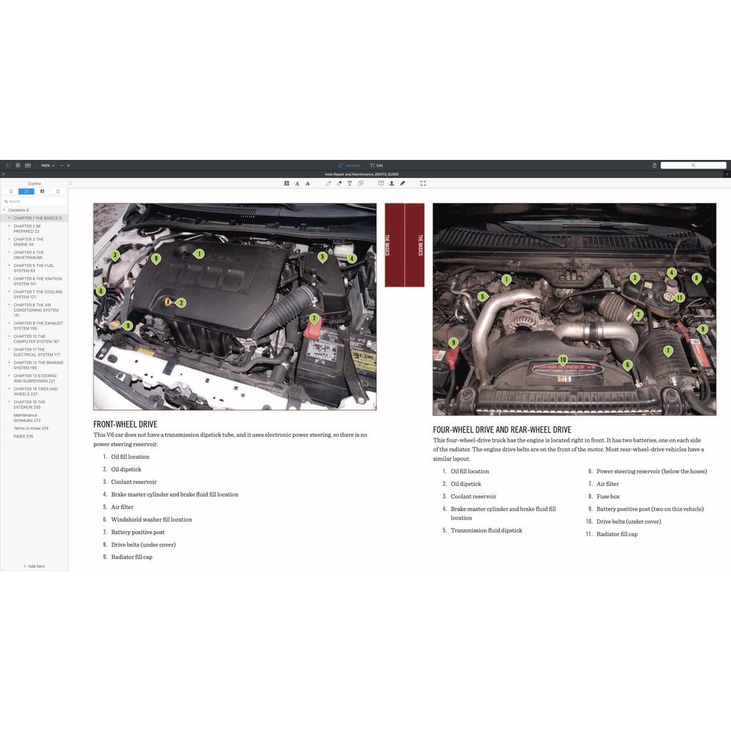 AUTO REPAIR & MAINTENANCE IDIOT'S GUIDE (2015) - Image 5