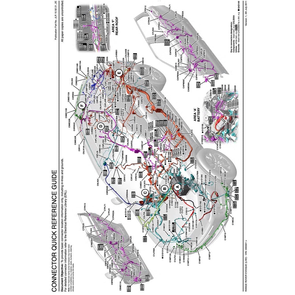 RANGE ROVER EVOQUE L538 (2011-2018) SERVICE WORKSHOP MANUAL - Image 7