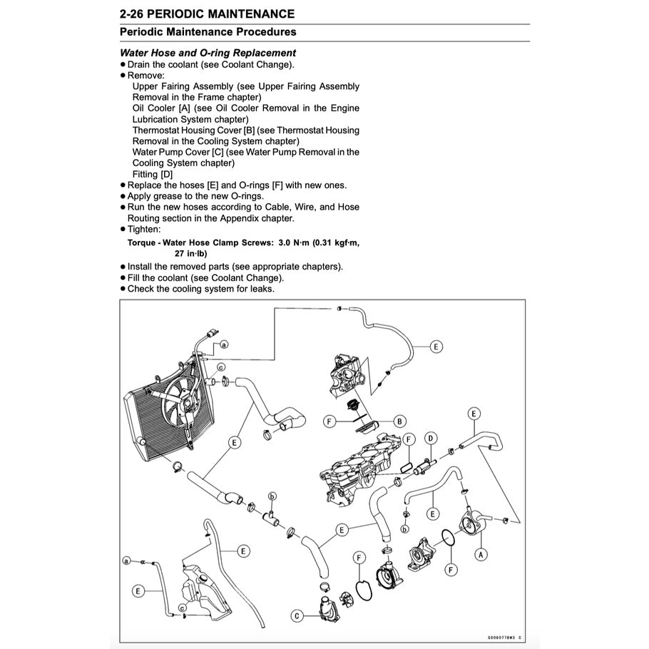 KAWASAKI ZX-6R /636 (2013-2016) SERVICE WORKSHOP MANUAL + OWNER'S MANUAL - Image 9