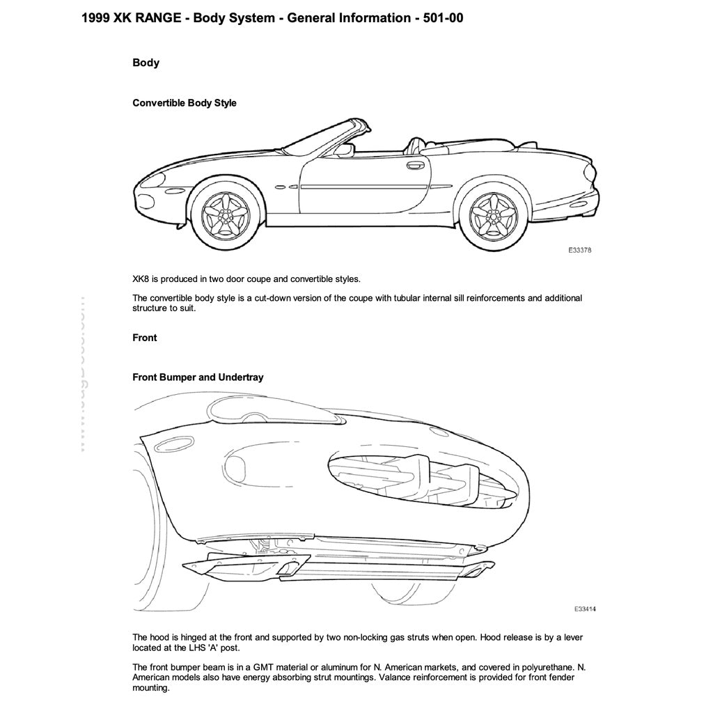 JAGUAR XK8 / XKR (1997-2006) SERVICE WORKSHOP MANUAL + ELECTRICAL MANUAL - Image 3