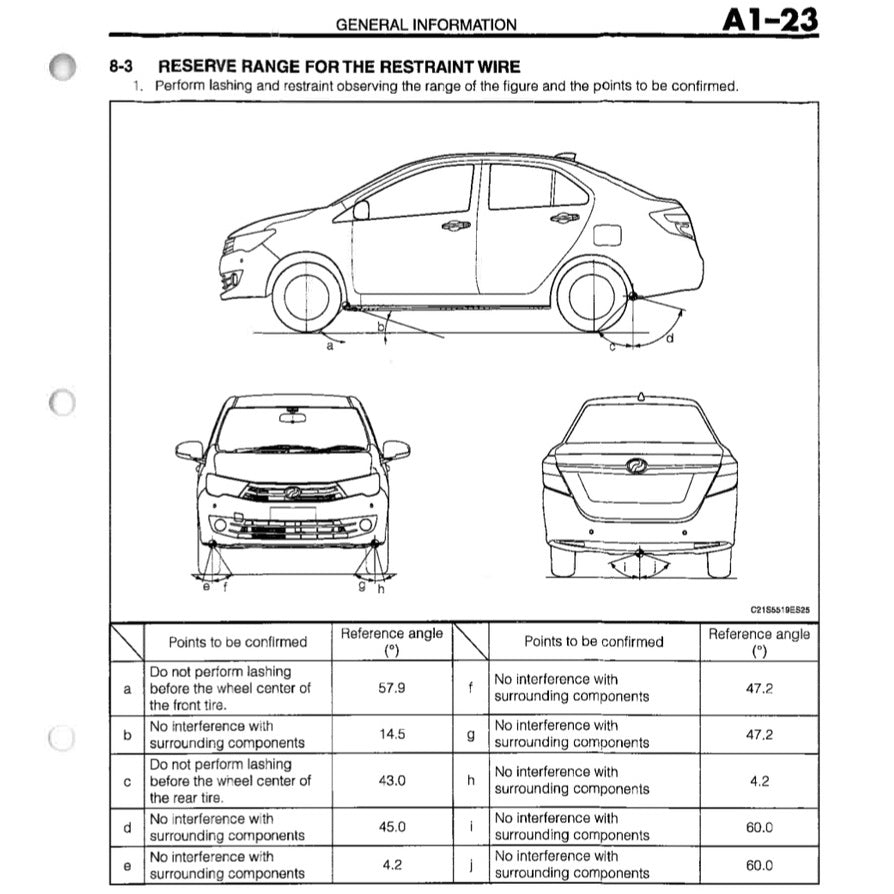 PERODUA BEZZA B300 (2016-2023) SERVICE WORKSHOP MANUAL - Image 4