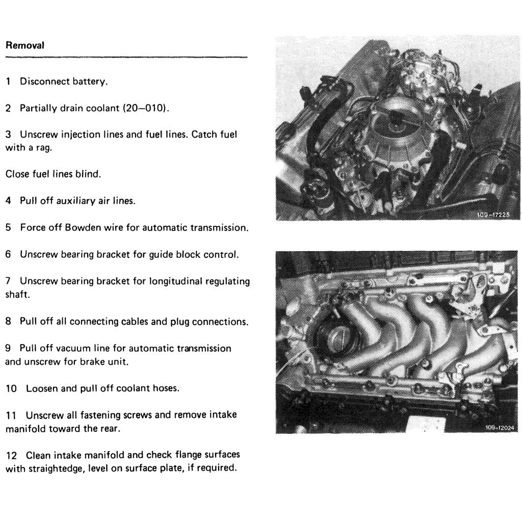 MERCEDES-BENZ R/C107 (1971-1989) SERVICE WORKSHOP MANUAL - Image 9