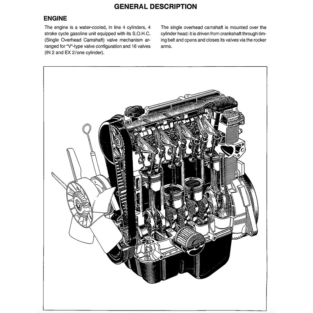 SUZUKI JIMNY JB (1998-2017) SERVICE WORKSHOP MANUAL - Image 8