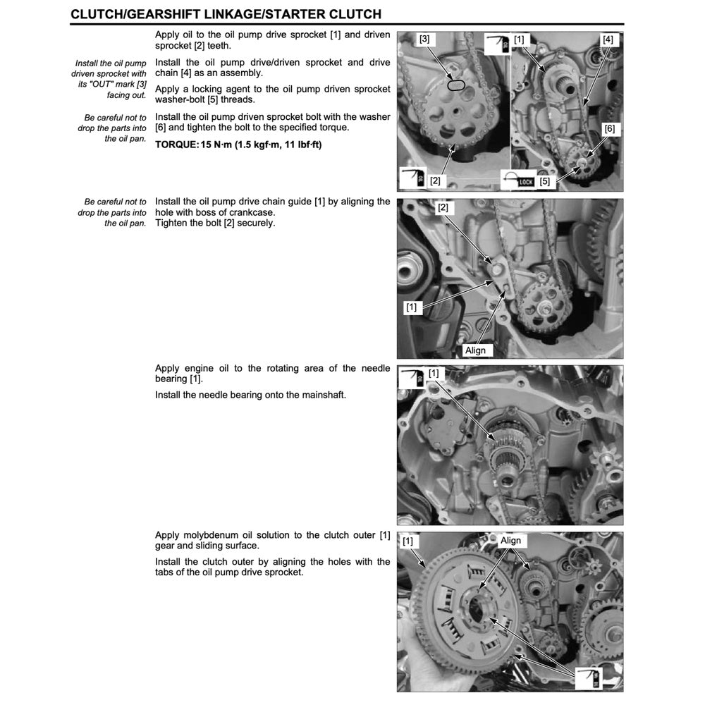 HONDA CBR650F (2014-2019) SERVICE WORKSHOP MANUAL + PARTS CATALOGUE + OWNER'S MANUAL - Image 7