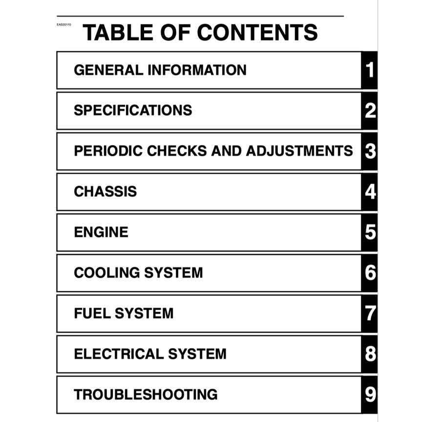 T-MAX YAMAHA TMAX XP500/A (2012-2014) SERVICE WORKSHOP MANUAL + PARTS CATALOGUE + OWNER'S MANUAL - Image 3
