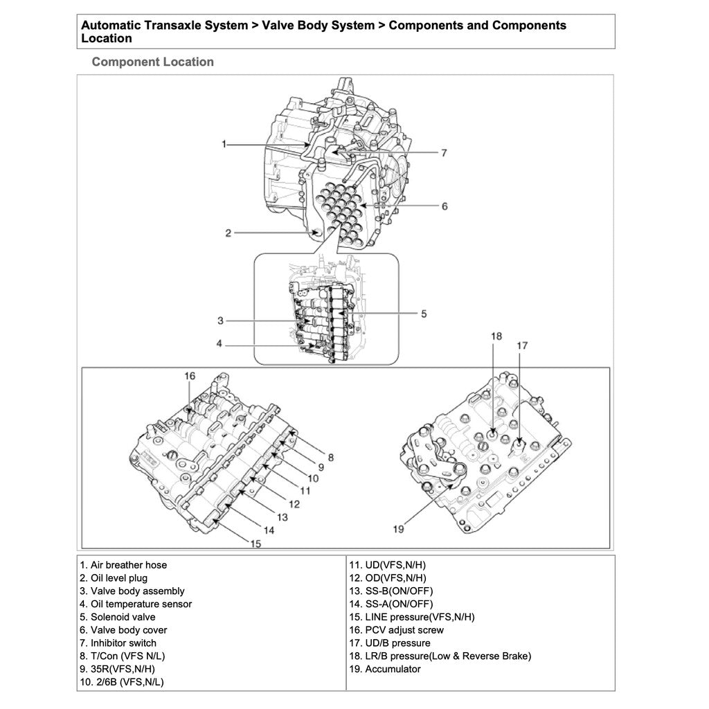 HYUNDAI TUCSON ix35 LM (2010-2015) SERVICE WORKSHOP MANUAL - Image 7