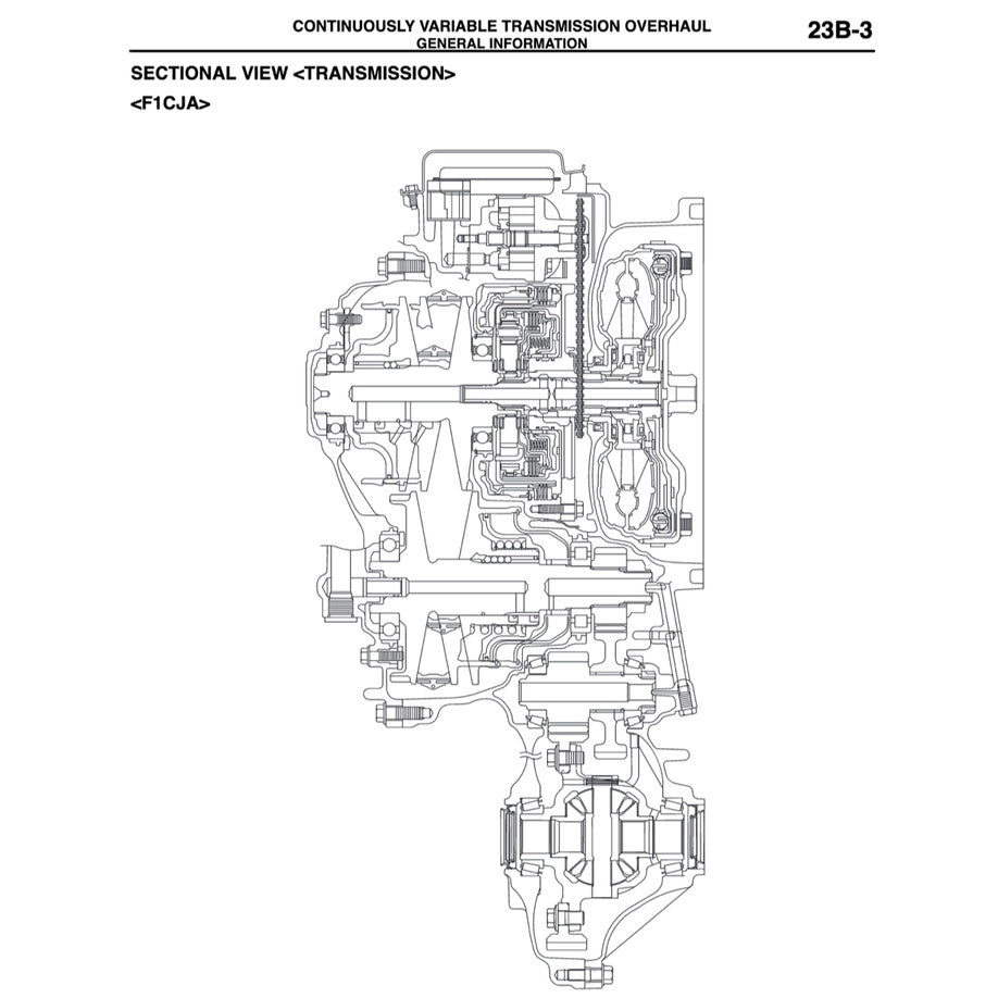 MITSUBISHI OUTLANDER III GF (2013-2018) SERVICE WORKSHOP MANUAL - Image 7