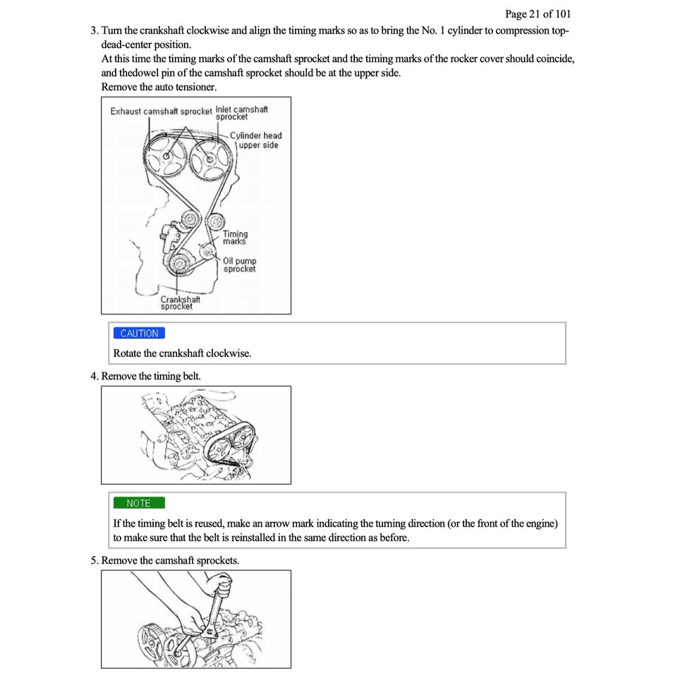 KIA OPTIMA (2000-2006) SERVICE WORKSHOP MANUAL - Image 10