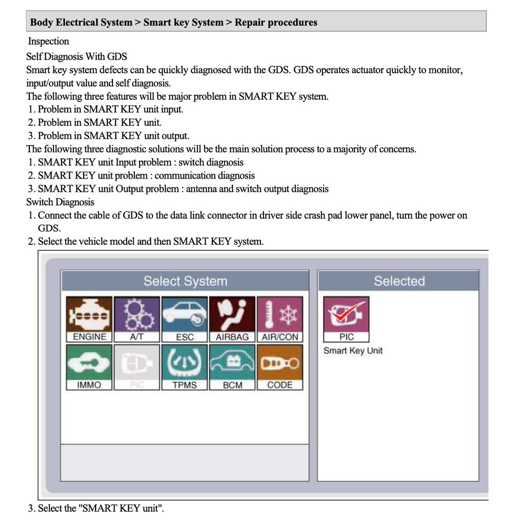 KIA RIO UB/LX (2011-2017) SERVICE WORKSHOP MANUAL - Image 9
