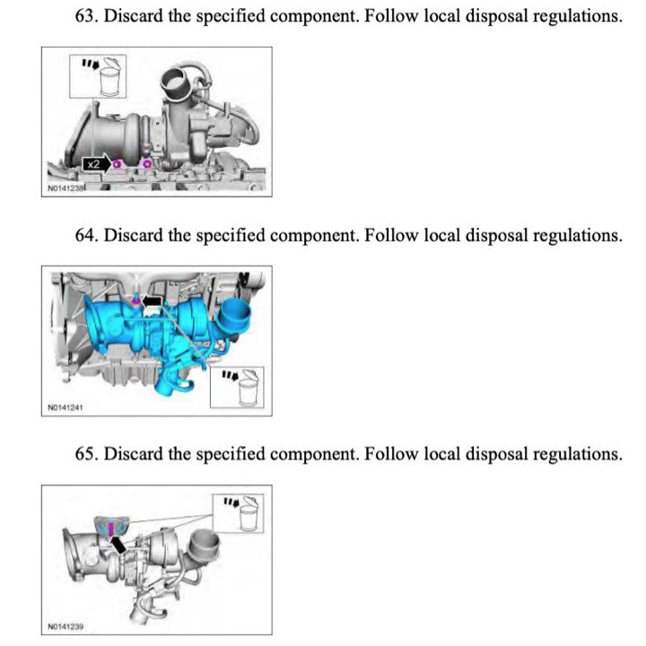 FORD KUGA MK2 C520 (2013-2019) SERVICE WORKSHOP MANUAL - ECOBOOST - Image 10