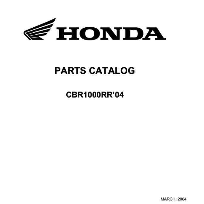 HONDA CBR1000RR (2004-2007) SERVICE WORKSHOP MANUAL + PARTS CATALOGUE + OWNER'S MANUAL - Image 9