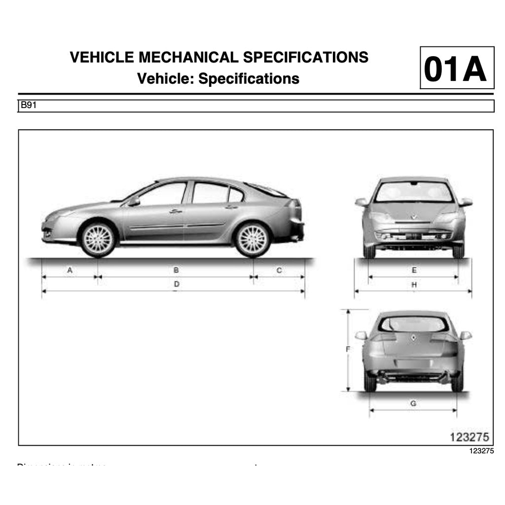 RENAULT LAGUNA III (2007-2015) SERVICE WORKSHOP MANUAL - Image 3