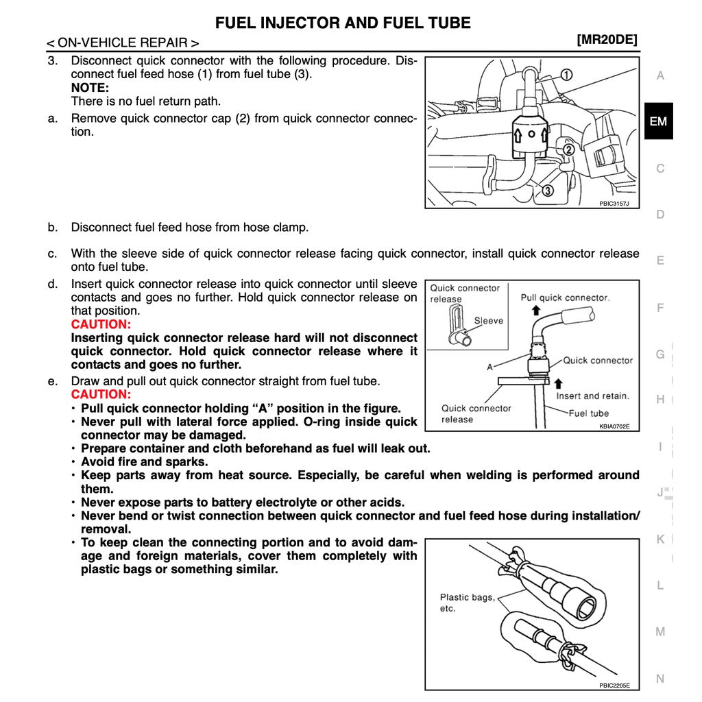 Nissan X-Trail T31 (2007-2013) SERVICE WORKSHOP MANUAL - Image 7
