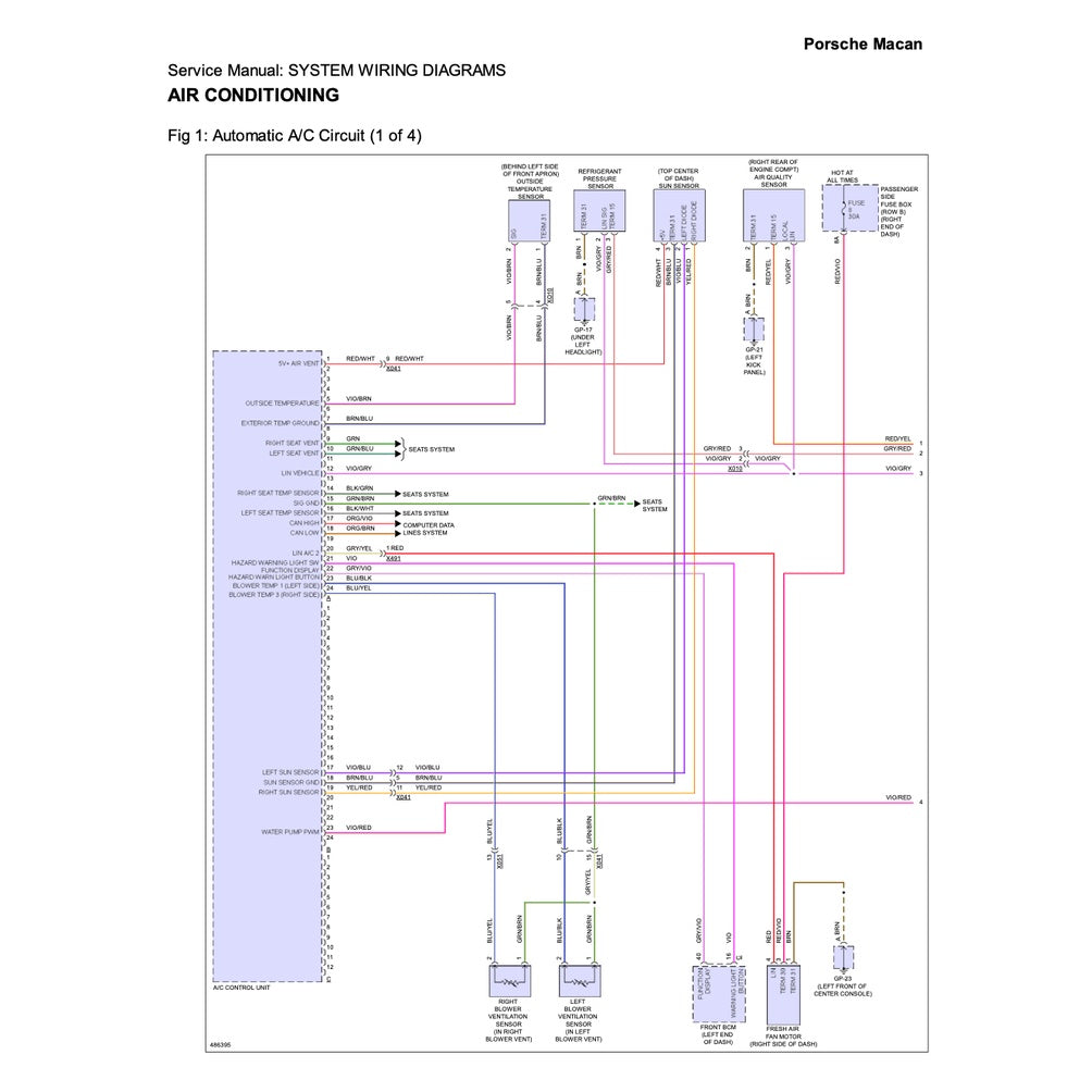 PORSCHE MACAN 95B (2014-2018) SERVICE MANUAL + PARTS CATALOGUE - Image 9