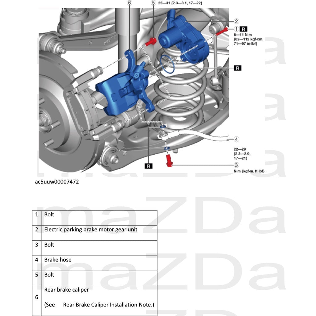 MAZDA CX-5 KF (2018-2022) SERVICE WORKSHOP MANUAL - Image 5