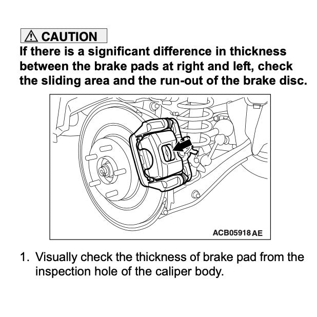 ASX MITSUBISHI ASX (2011-2019) SERVICE WORKSHOP MANUAL - Image 7