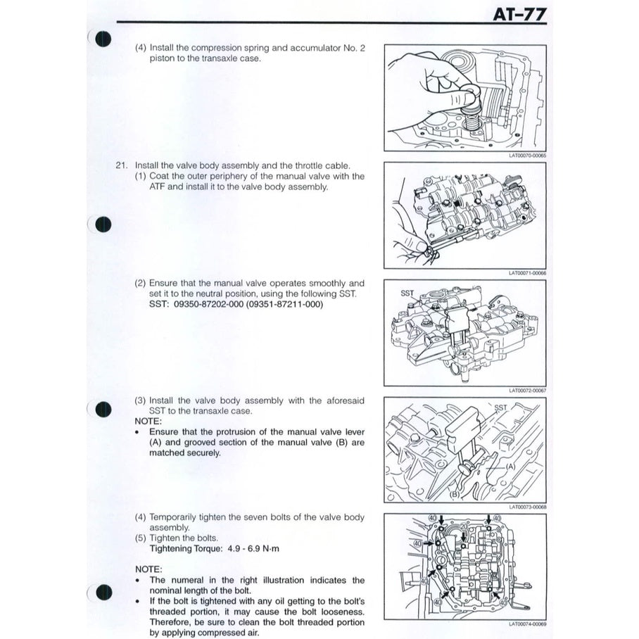 PERODUA KENARI L901 (2000-2009) SERVICE WORKSHOP MANUAL - Image 9