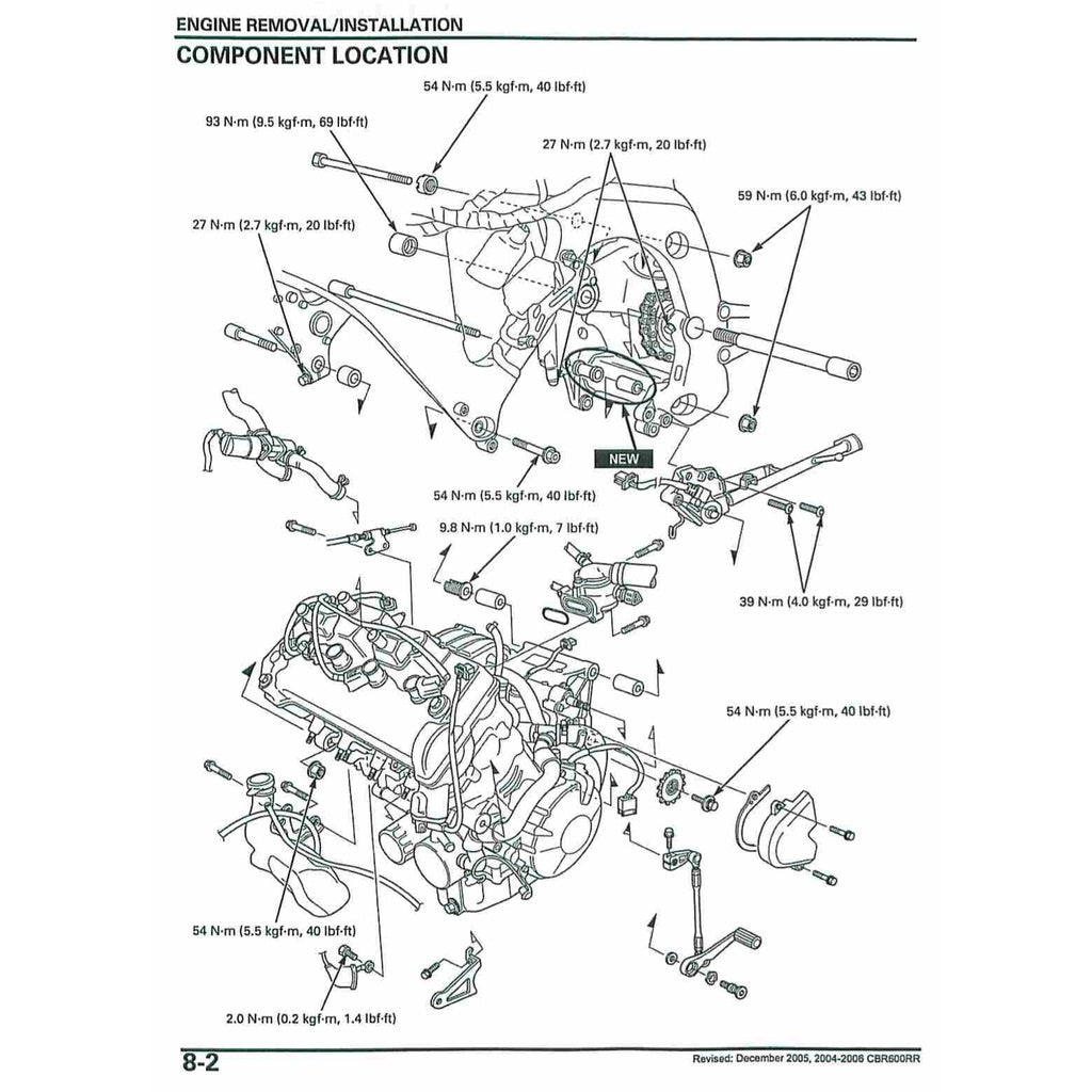 HONDA CBR600RR (2003-2006) SERVICE WORKSHOP MANUAL + PARTS CATALOGUE + OWNER'S MANUAL - CBR 600 RR - Image 5