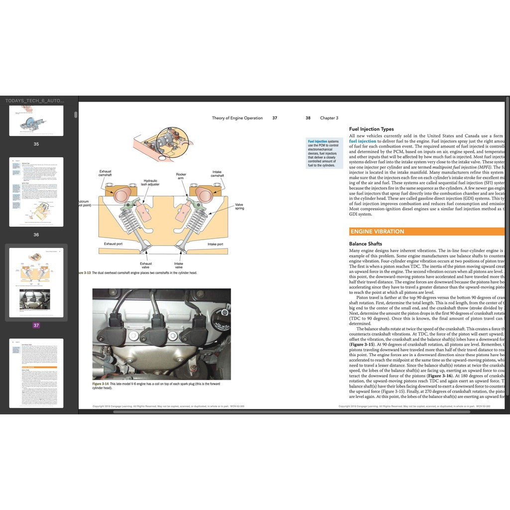 TODAY'S TECHNICIAN: AUTOMOTIVE ENGINE REPAIR & REBUILDING - TRAINING & WORKSHOP MANUAL - Image 9