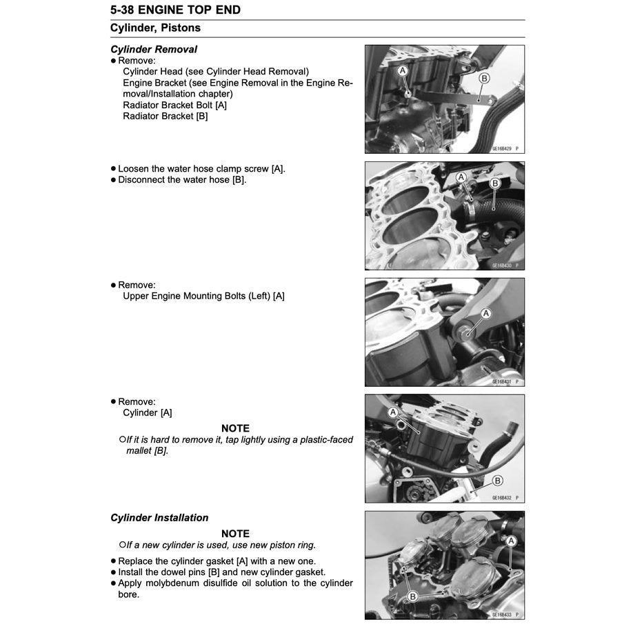 KAWASAKI Z1000 (2014-2016) SERVICE WORKSHOP MANUAL + PARTS CATALOGUE + OWNER'S MANUAL - Image 7