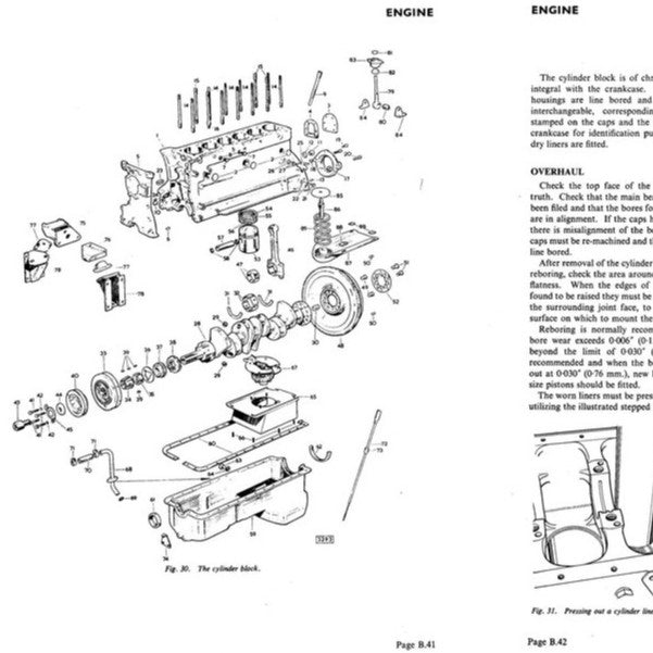 JAGUAR MKX10 (1961-1970) FACTORY WORKSHOP REPAIR SERVICE OPERATIONS MANUAL - Image 9