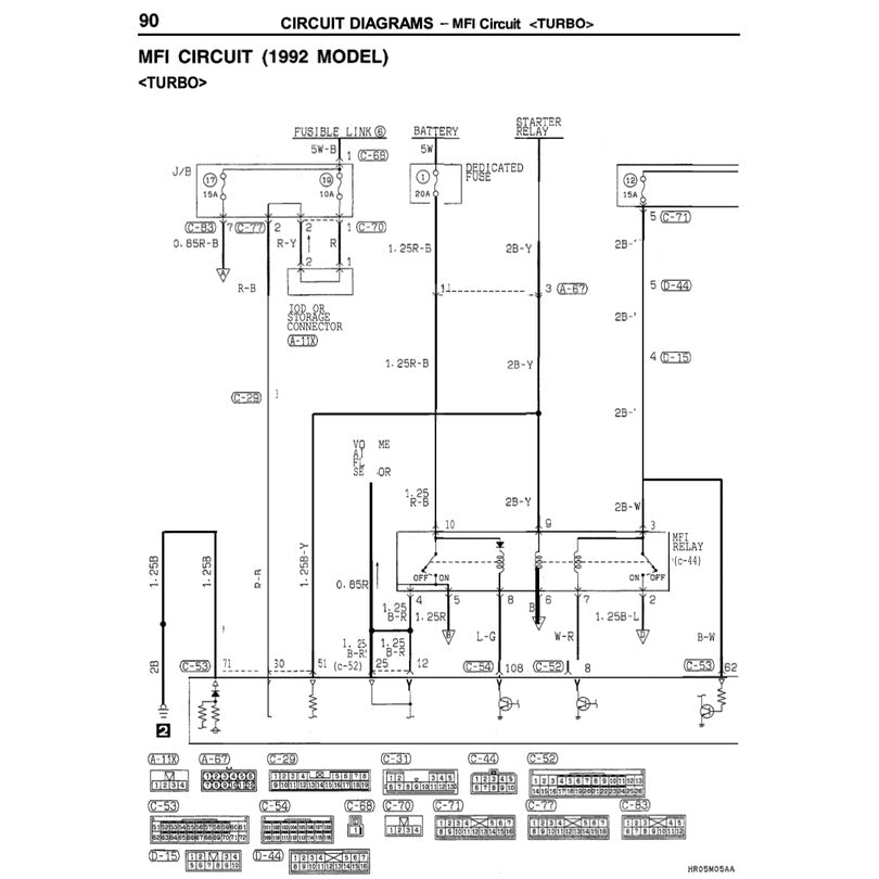 MITSUBISHI GTO / 3000 GT / SPYDER (1990-2000) SERVICE WORKSHOP MANUAL - Image 9