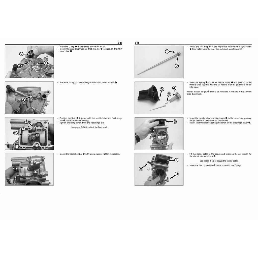 KTM 950/990 ADVENTURE (2003-2008) SERVICE REPAIR WORKSHOP MANUAL + PARTS CATALOGUE + OWNER'S MANUAL - Image 10