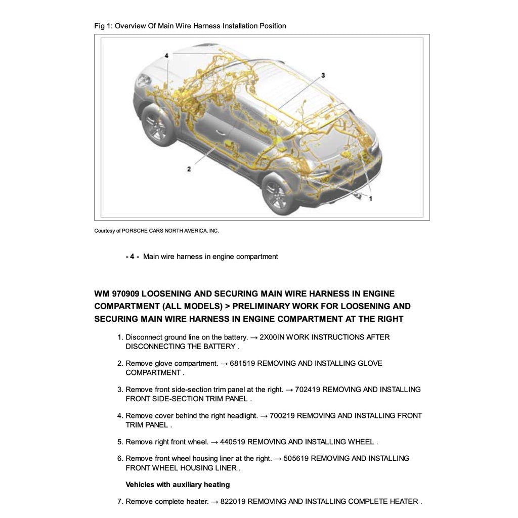 PORSCHE MACAN 95B (2014-2018) SERVICE MANUAL + PARTS CATALOGUE - Image 3