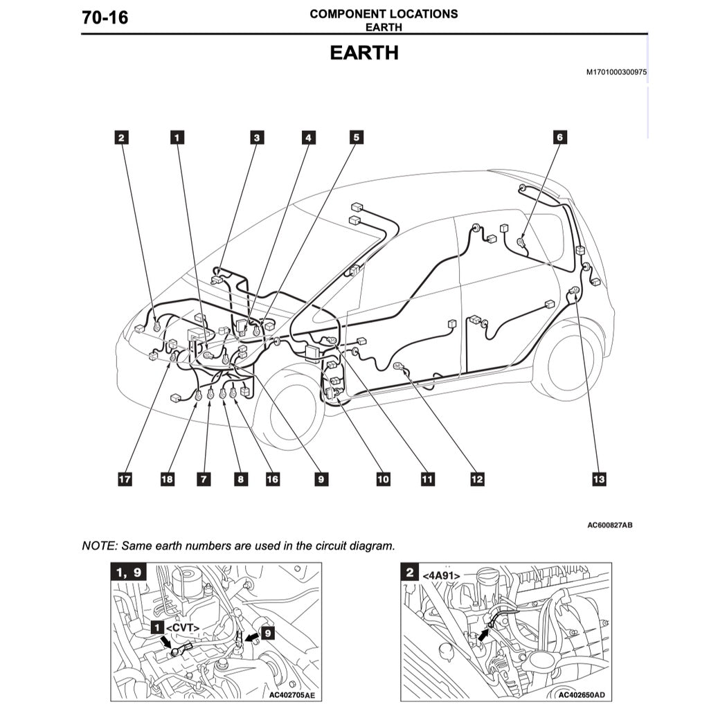 MITSUBISHI COLT Z30 RalliArt (2005-2012) SERVICE WORKSHOP MANUAL - Image 10