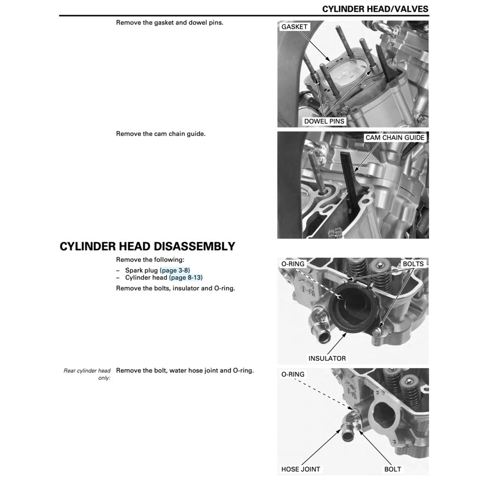 HONDA TRANSALP XL700V/VA (2008-2022) SERVICE WORKSHOP MANUAL + PARTS CATALOGUE + OWNER'S MANUAL - Image 7
