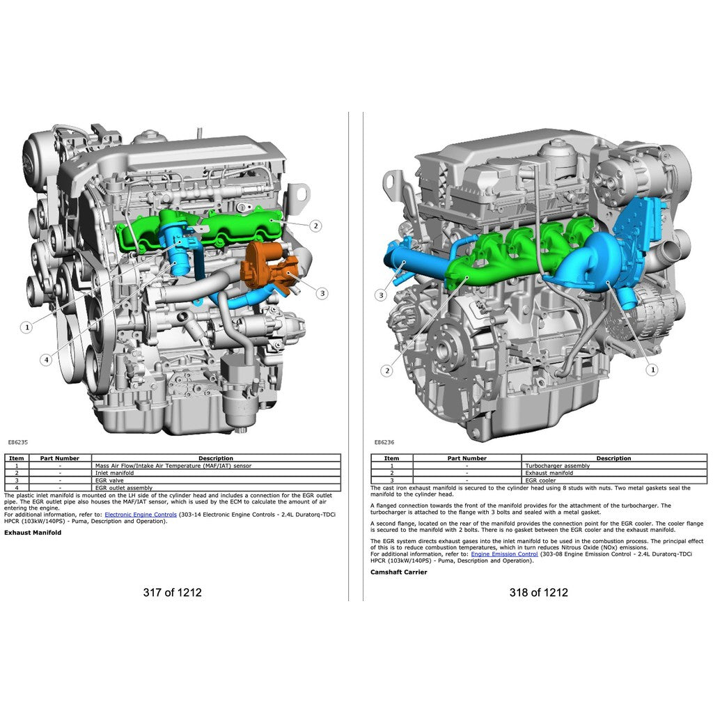 LAND ROVER DEFENDER 90/110/130 2007-2011 SERVICE REPAIR WORKSHOP MANUAL - Image 8