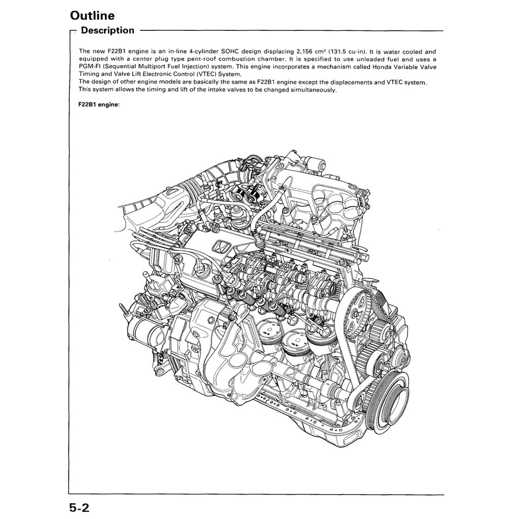 HONDA ACCORD 5 CD (1993-1997) SERVICE WORKSHOP MANUAL - Image 8