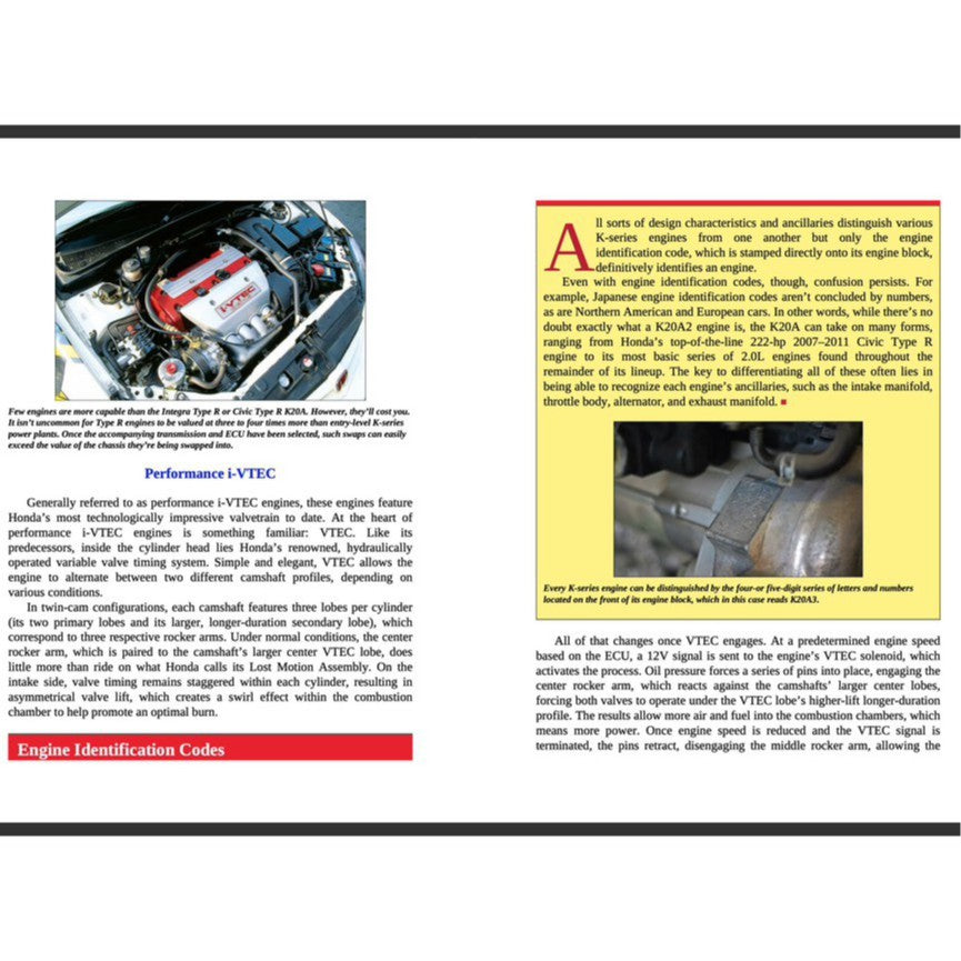 HONDA K-SERIES ENGINE SWAPS: Upgrade to More Horsepower & Advanced Technology (2014) - SA276 - Image 3