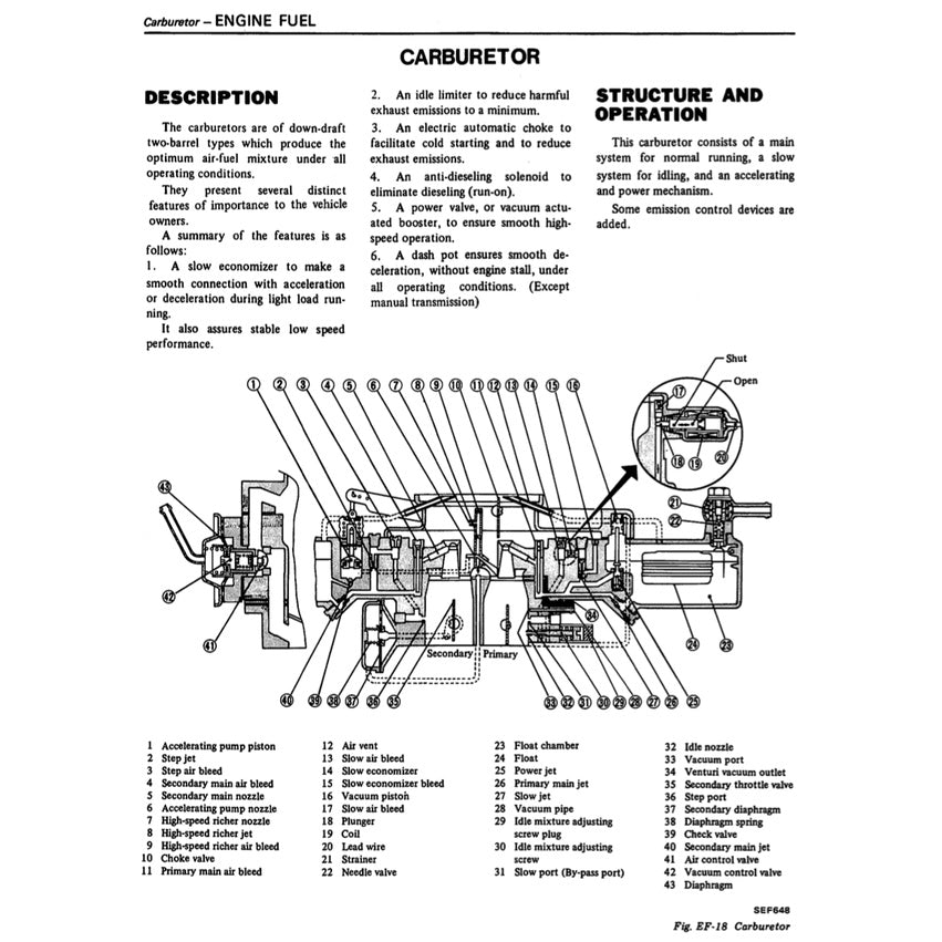 DATSUN PICKUP 720 (1980-1986) SERVICE WORKSHOP MANUAL - Image 7