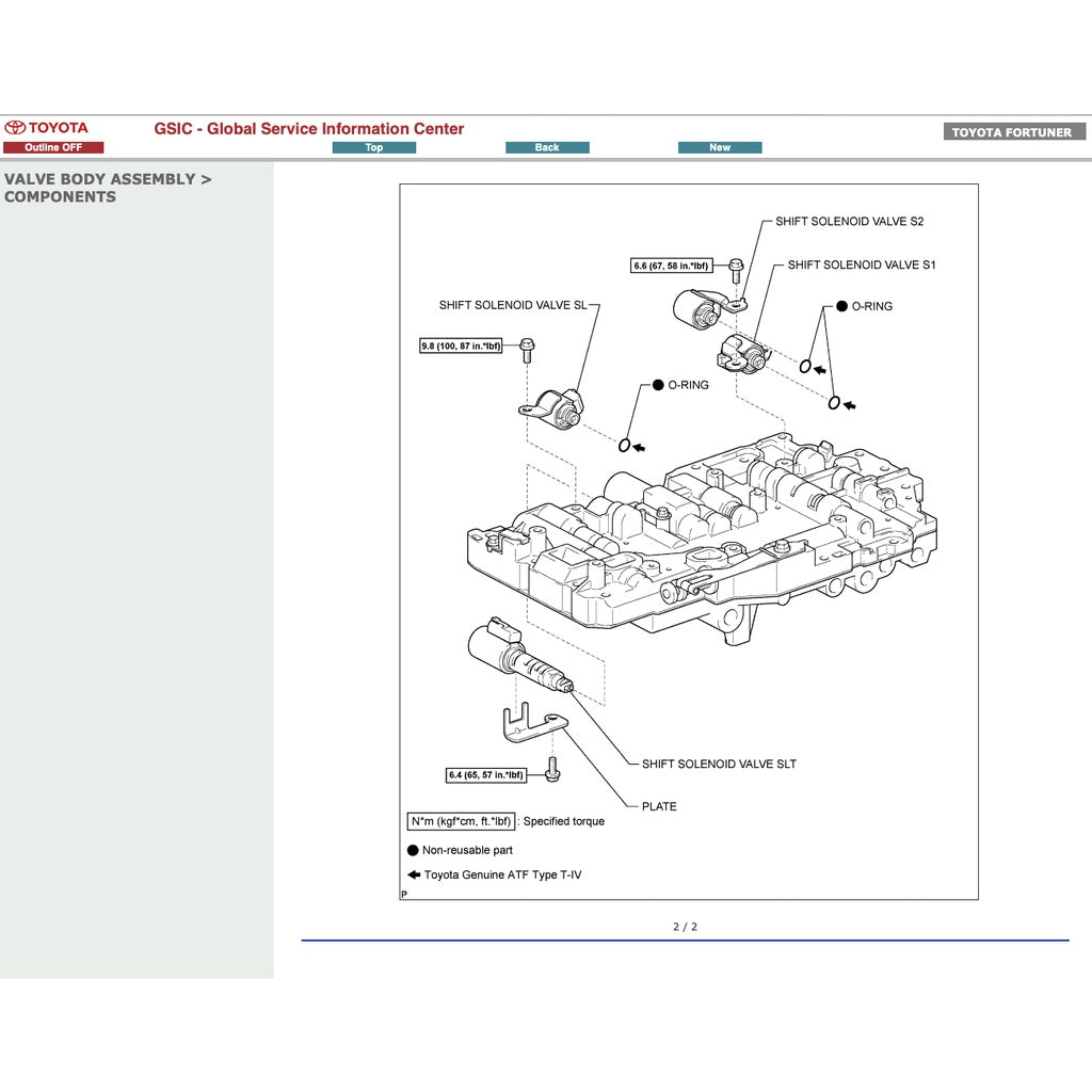 TOYOTA FORTUNER AN150/ AN160 (2015-2022) SERVICE WORKSHOP MANUAL - Image 4