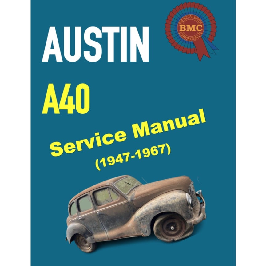 [CLASSIC] AUSTIN A40 (1947-1967) SERVICE WORKSHOP MANUAL