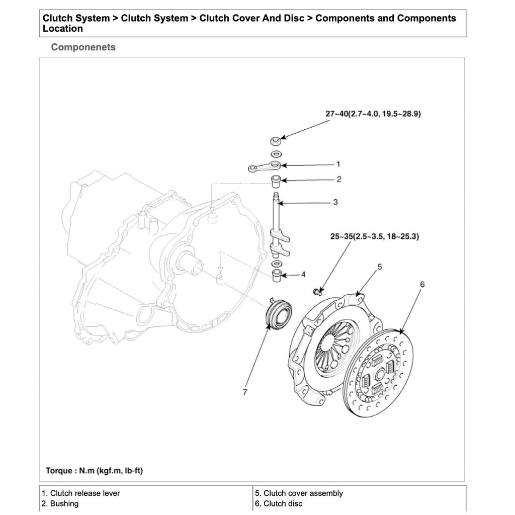 HYUNDAI TUCSON ix35 LM (2010-2015) SERVICE WORKSHOP MANUAL - Image 9