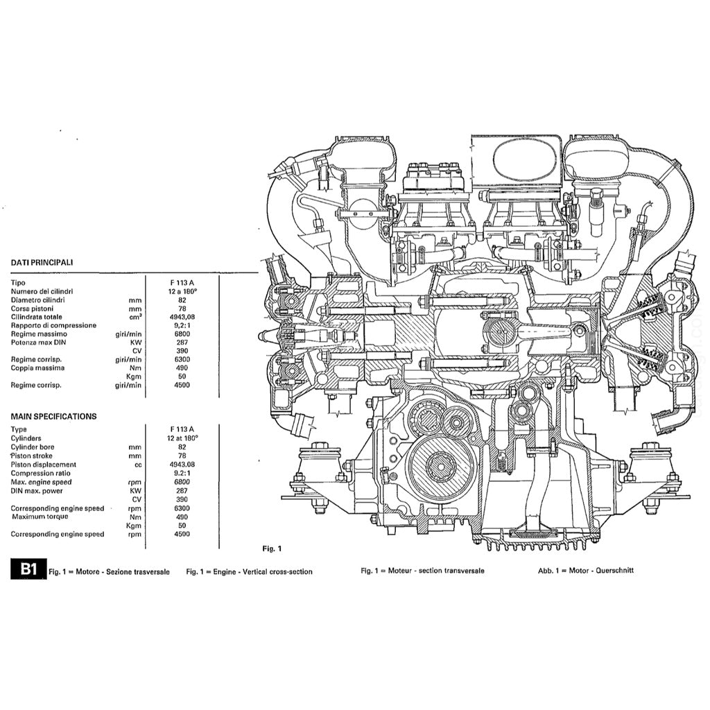 FERRARI TESTAROSSA F110 (1984-1991) SERVICE WORKSHOP MANUAL + PARTS CATALOGUE - Image 4