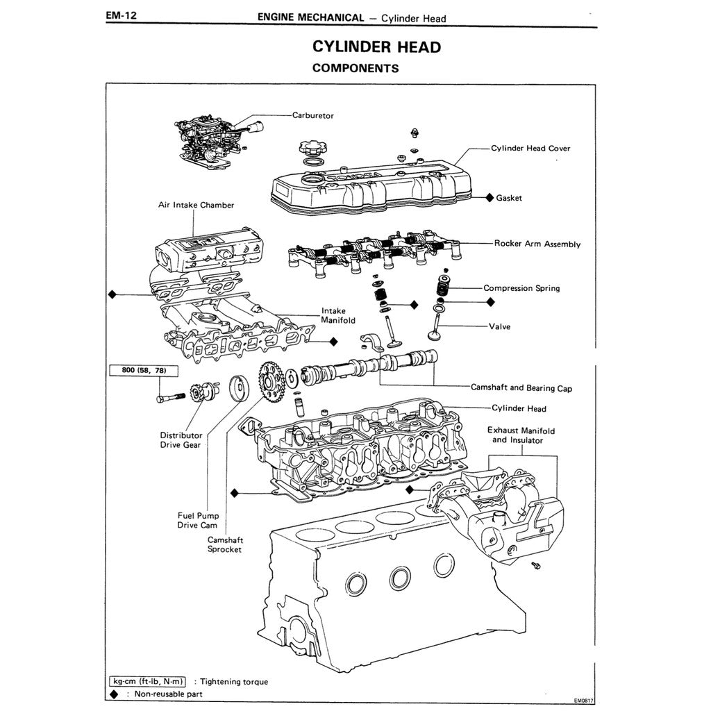 TOYOTA HILUX N80/90/100/110 (1988-1997) SERVICE REPAIR WORKSHOP MANUAL - Image 8