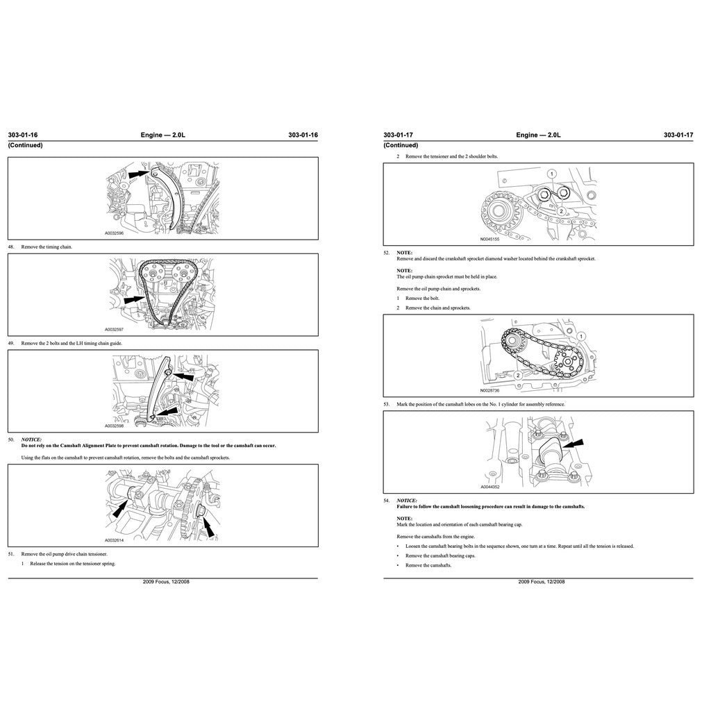 FORD DURATEC 2.0L ENGINE WORKSHOP MANUAL - Image 10