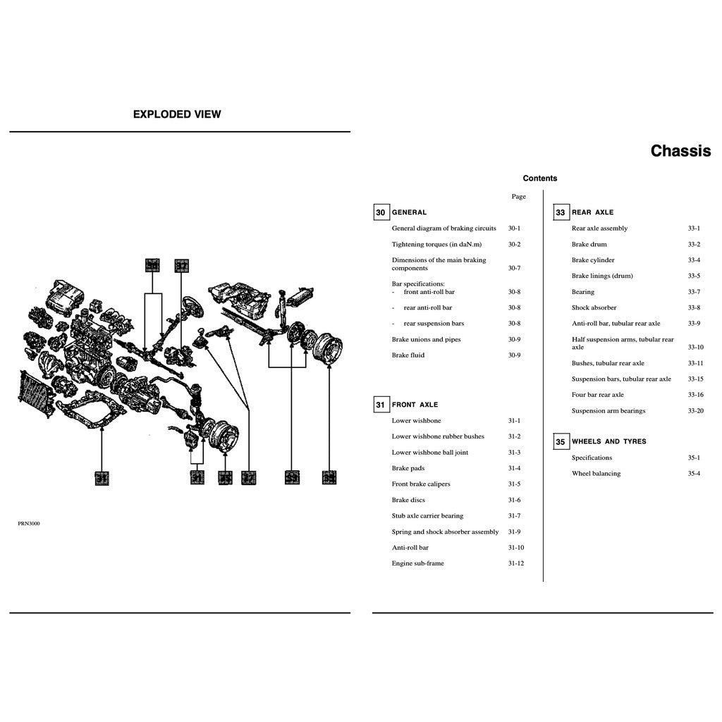 RENAULT KANGOO I X76 KC/KW (1997-2007) SERVICE WORKSHOP MANUAL - Image 7